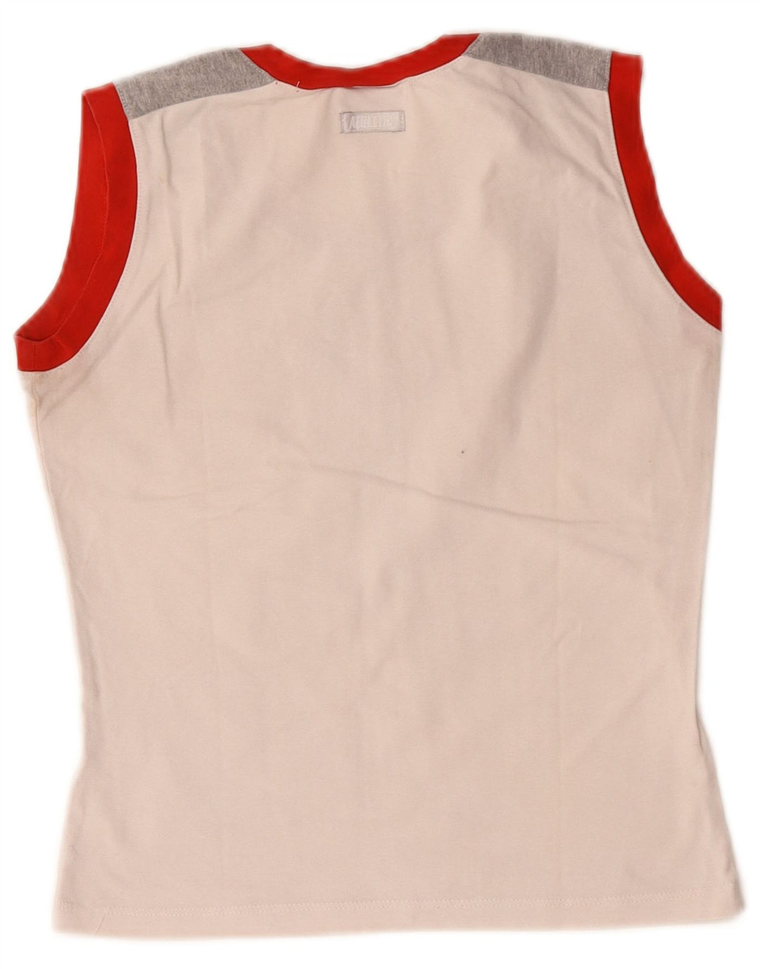 Nike Womens Graphic Vest Top UK 8/10 Small Weiß Farbblock