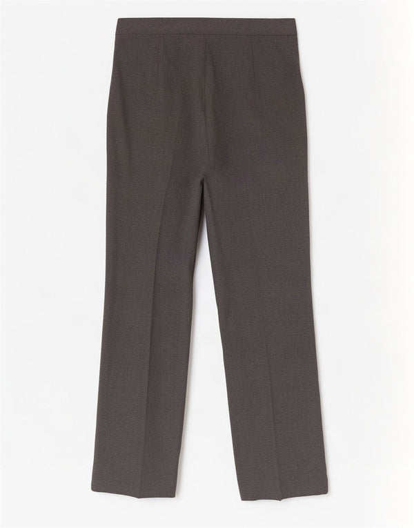 Marks & Spencer Damen Gerade Freizeithose UK 12 Medium W30 L33 Grau