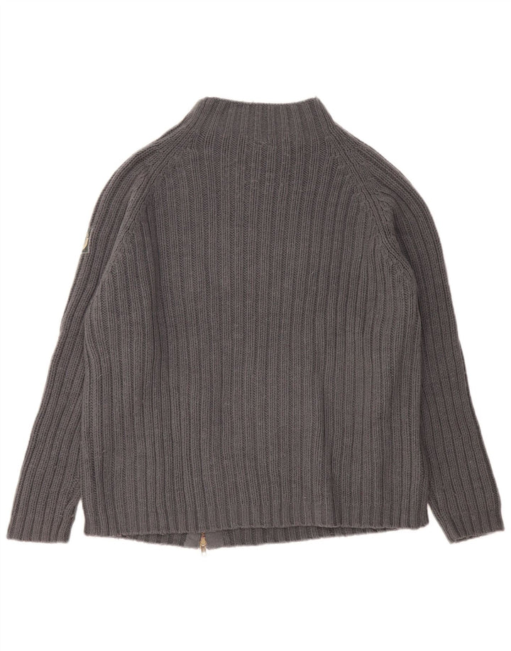 Scorpion Bay Damen-Strickjacke in Übergröße, Gr. 14, Mittelgrau, Acryl
