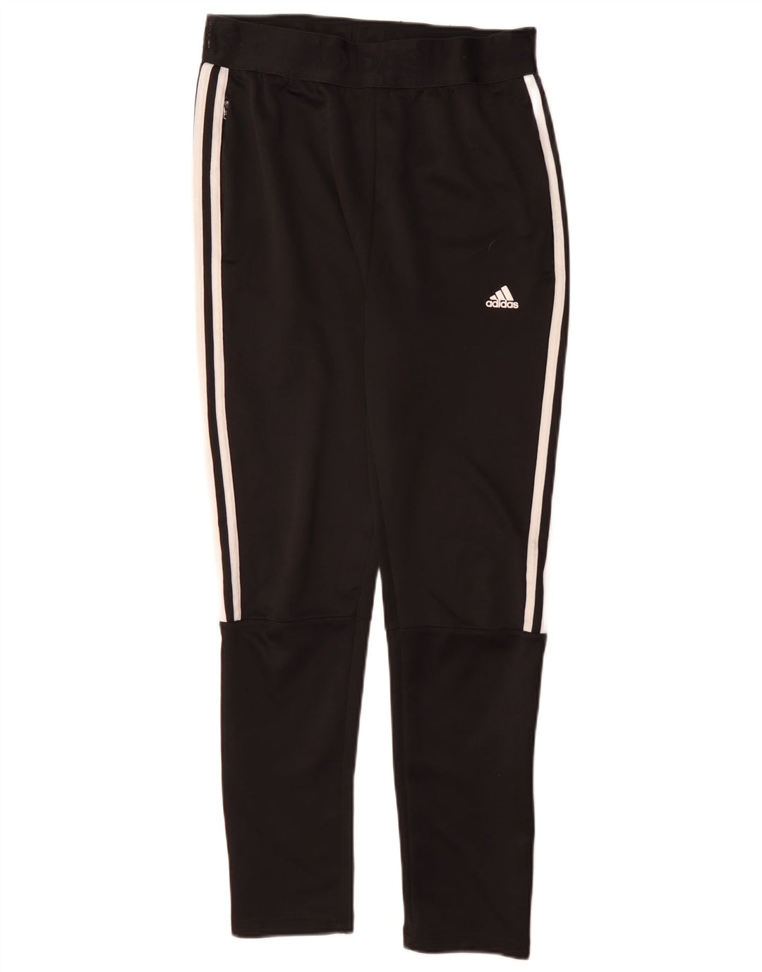 Adidas Mädchen Climalite Trainingshose 13–14 Jahre, schwarzes Polyester