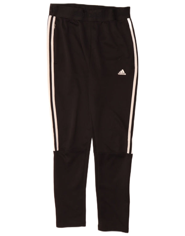 Adidas Mädchen Climalite Trainingshose 13–14 Jahre, schwarzes Polyester