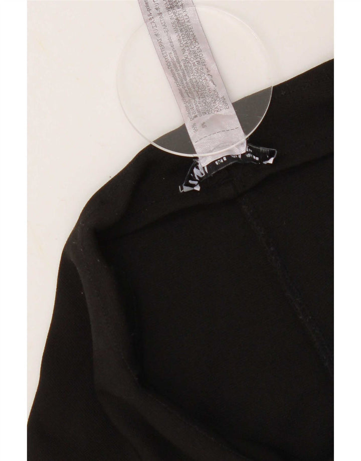 Zara Damen Leggings UK 8 Small Schwarz Polyester