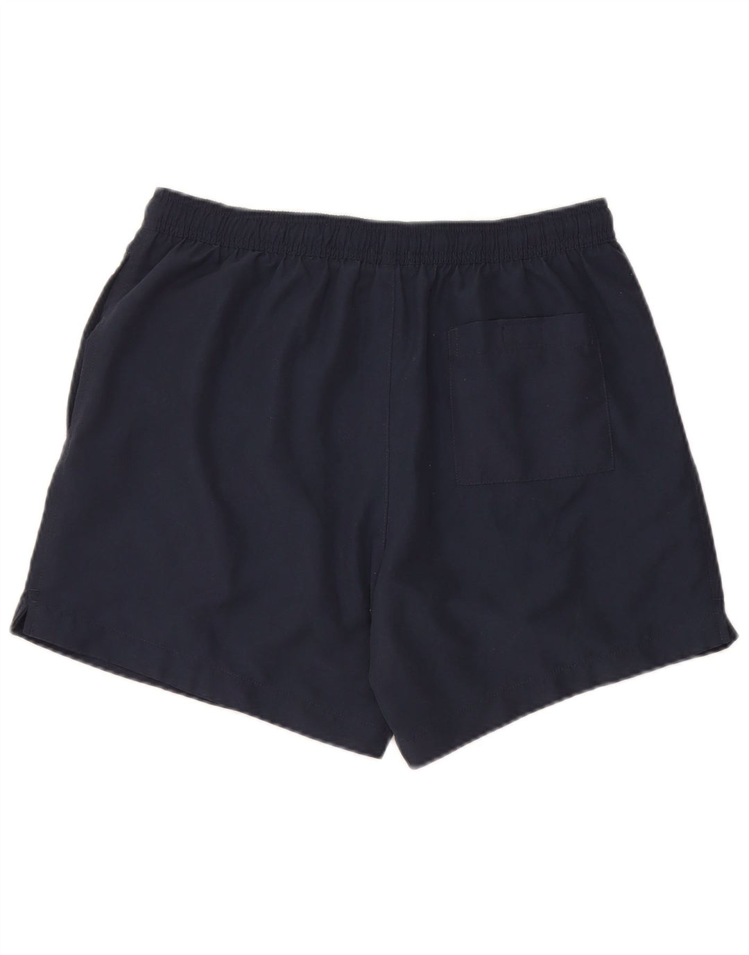 CALVIN KLEIN Herren-Badeshorts mit Grafik, mittelgroß, Marineblau, Farbblock