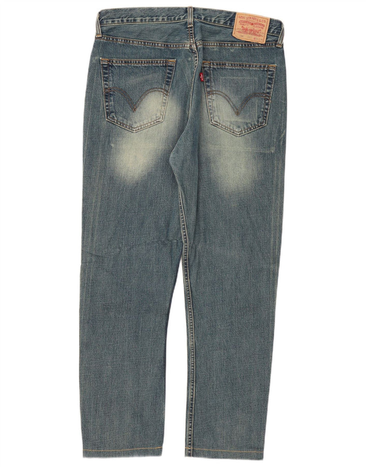 Levi's Damen 508 Tapered Jeans W34 L30 Blaue Baumwolle