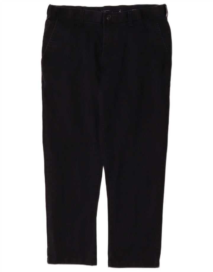Marks & Spencer Herren Blue Harbor Chinohose W38 L29 Marineblau