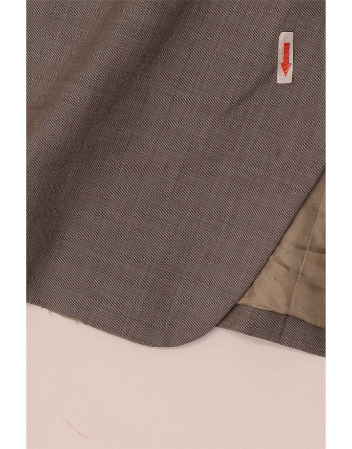Marks & Spencer Herren-Blazer mit 2 Knöpfen, UK 48, 2XL, graue Wolle