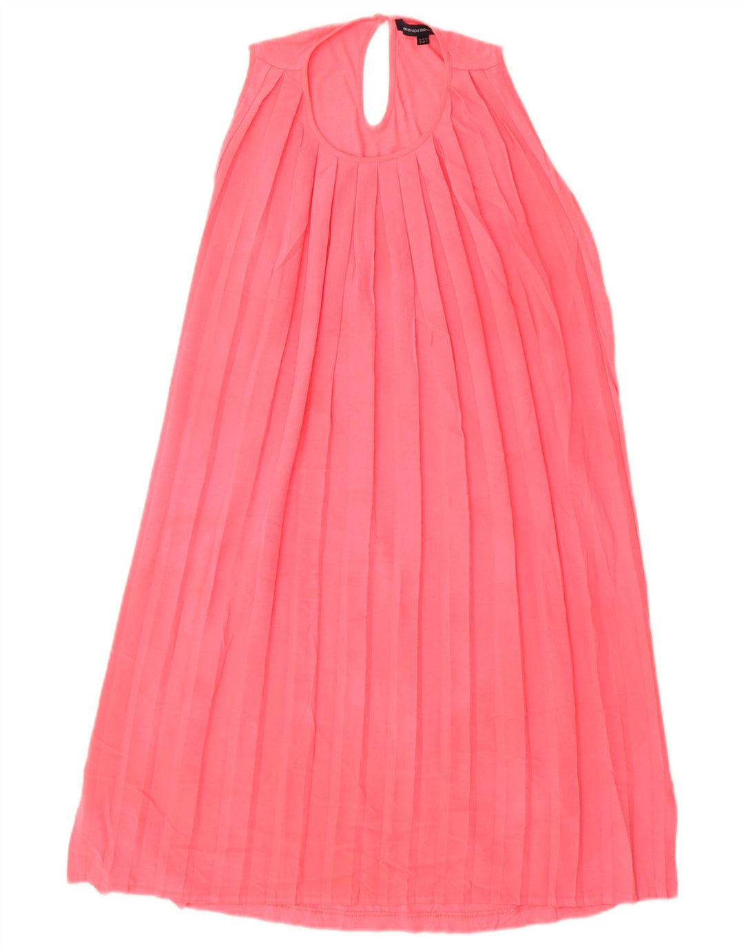 French Connection Ärmelloses Etuikleid für Damen, UK 10, Größe S, Rosa, Viskose