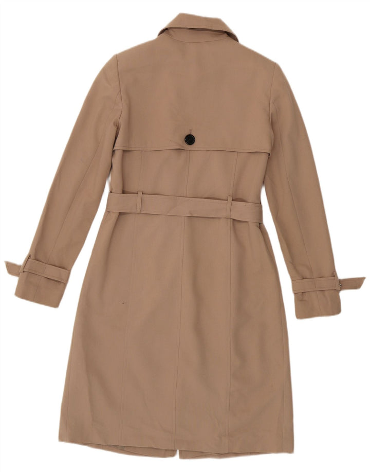 Oasis Damen Trenchcoat UK 6 XS Beige Polyester
