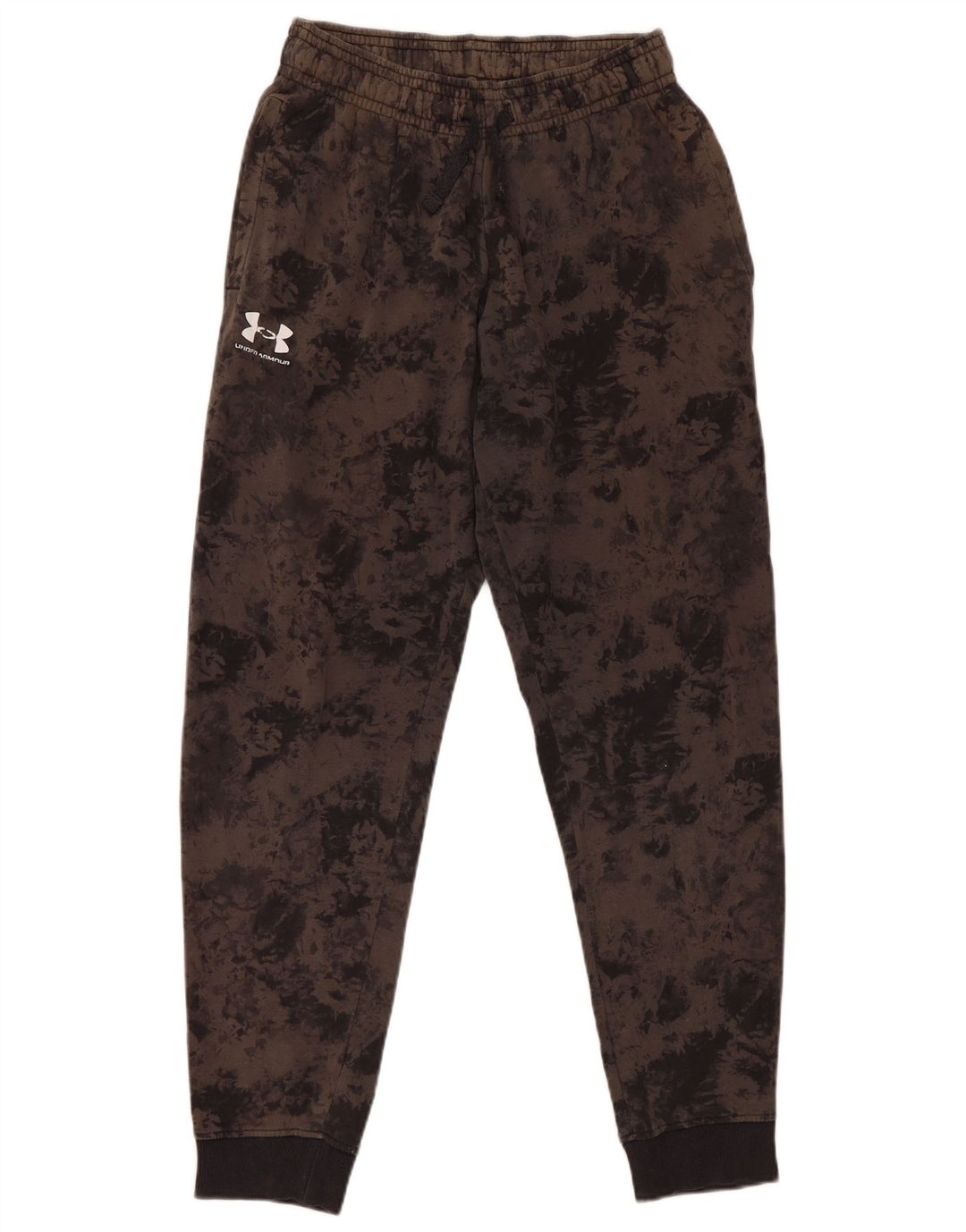 Under Armour Herren-Trainingshose, Jogginghose, Mittelbraun, Batikfärbung