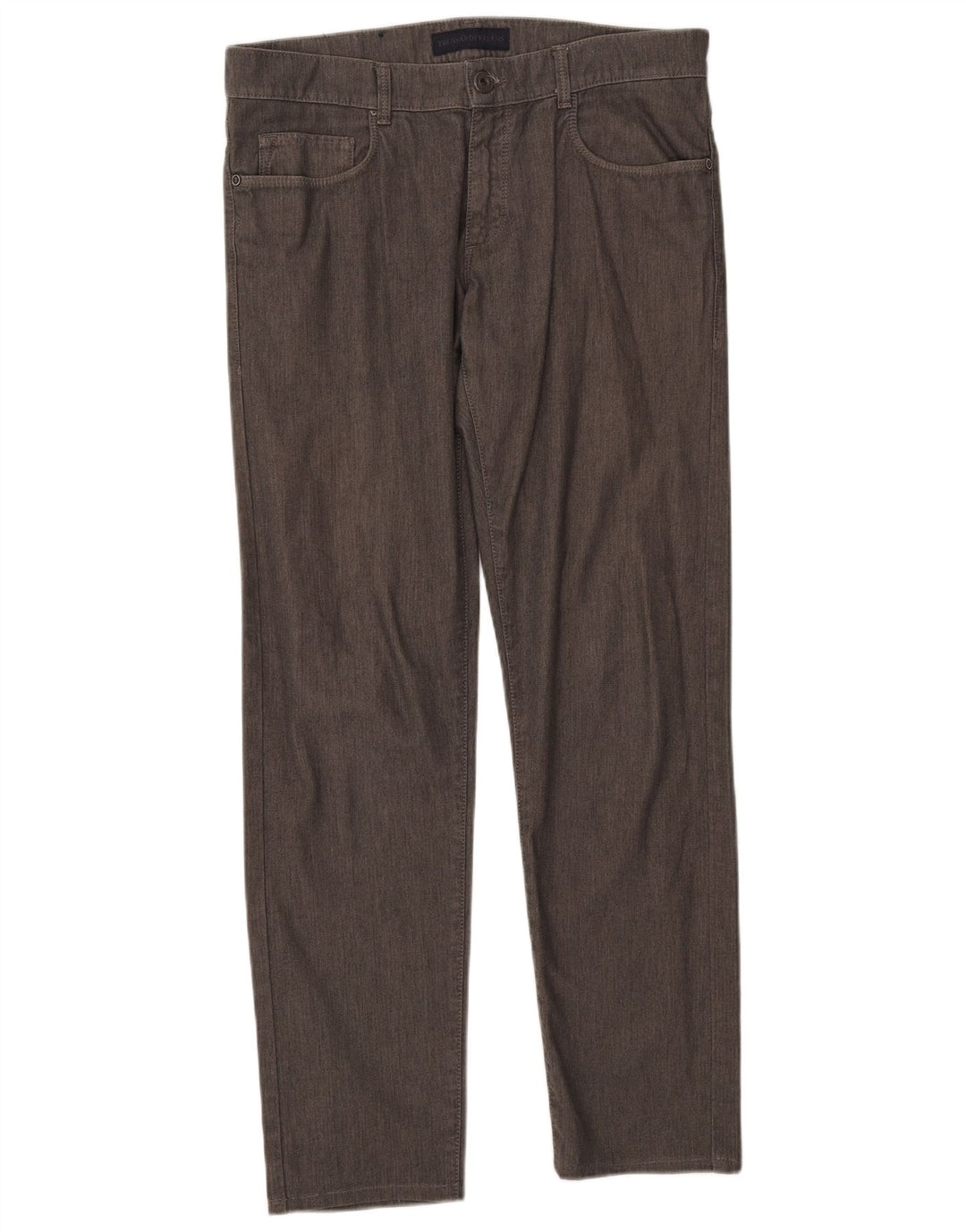 Trussardi Herren-Freizeithose, gerade, W33, L31, Grau