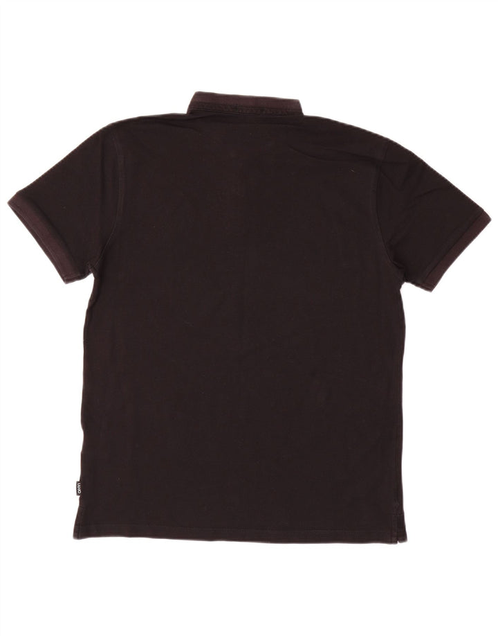 LIU JO Herren Uomo Poloshirt Mittelschwarze Baumwolle