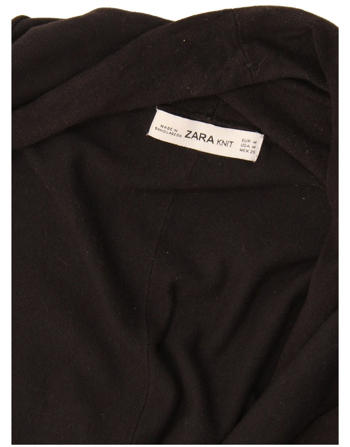 Offener Cardigan für Damen von Zara, Gr. 12, mittelschwarz