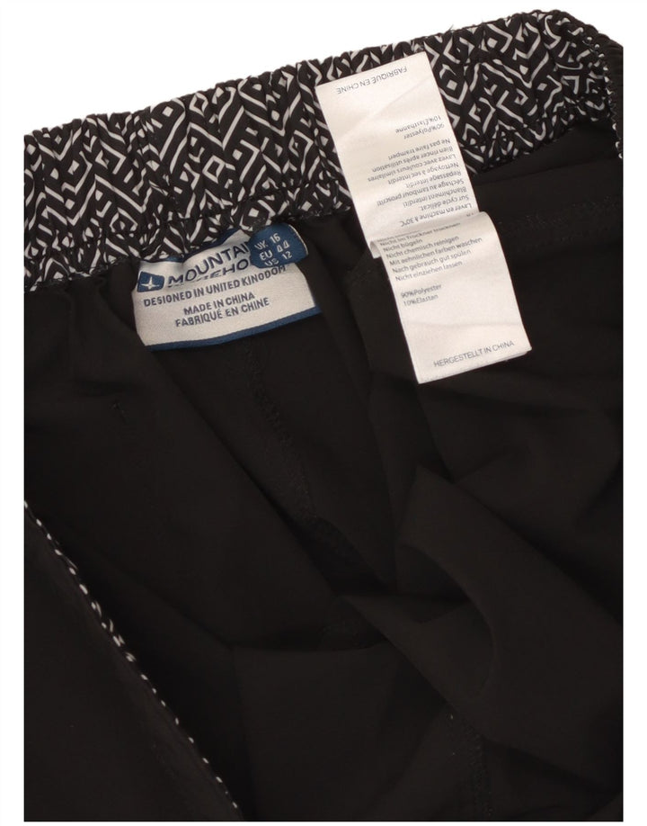 Mountain Warehouse Damen-Badeshorts, UK 16, Größe L, Schwarz, Polyester