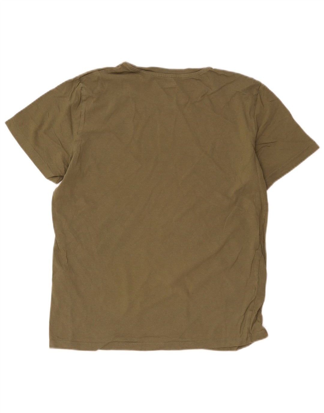 Jack & Jones Herren-T-Shirt mit Grafik, mittlere Khaki-Baumwolle