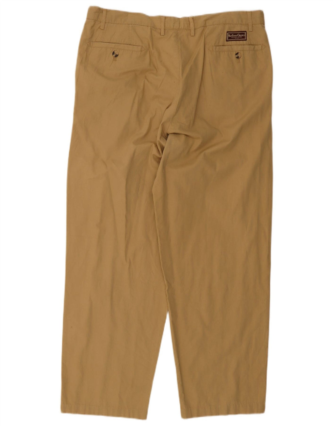 Marlboro Classics Herren-Chinohose mit Pegged, W36, L30, Beige