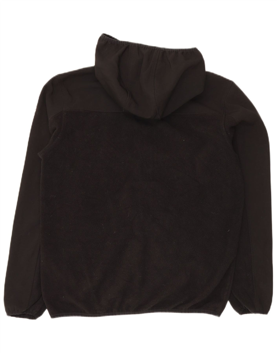 Reebok Herren Kapuzen-Fleecejacke UK 38 Medium Schwarz Polyester