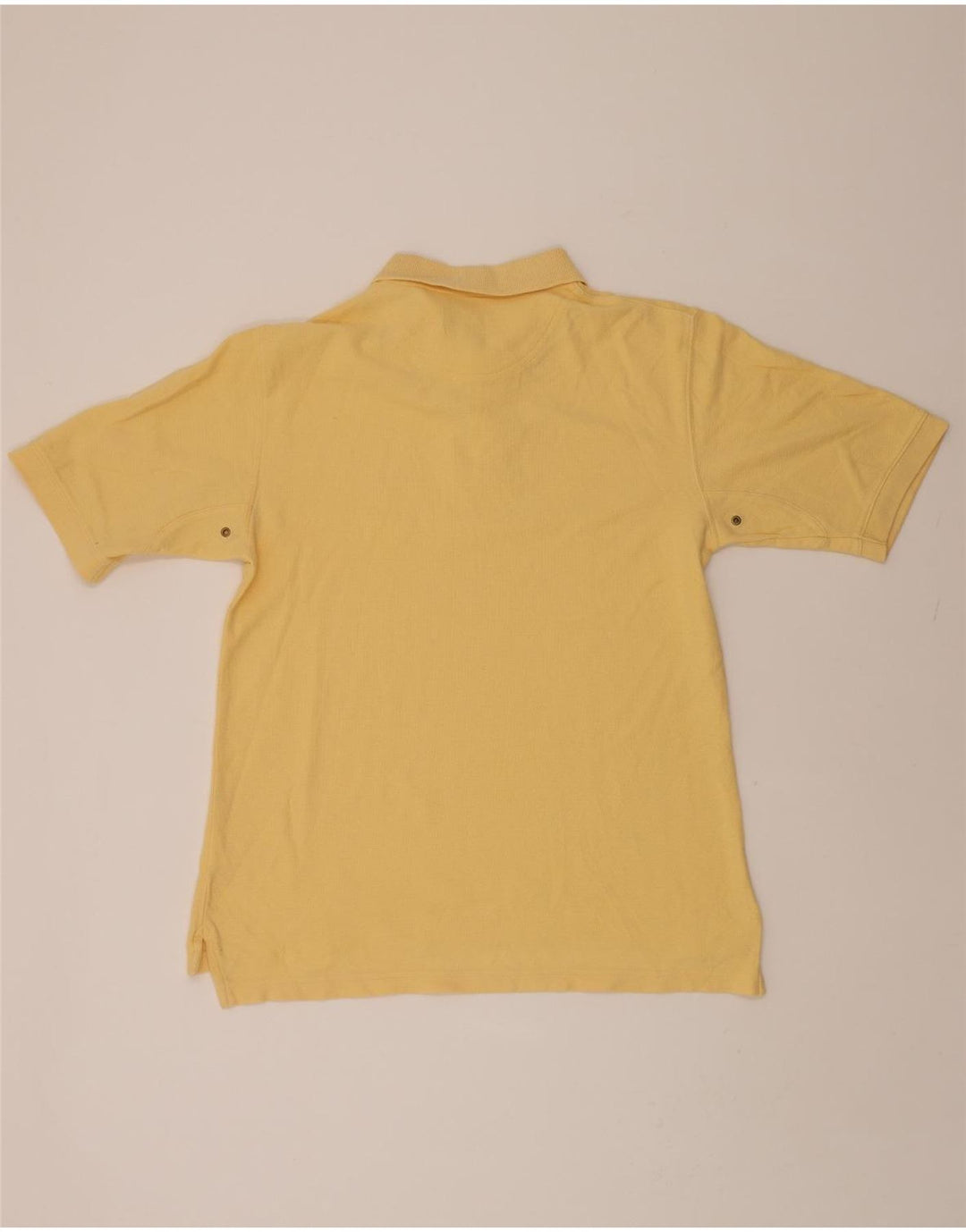 TIMBERLAND Mens Polo Shirt Medium Yellow Cotton Vintage Timberland and Second-Hand Timberland from Messina Hembry 