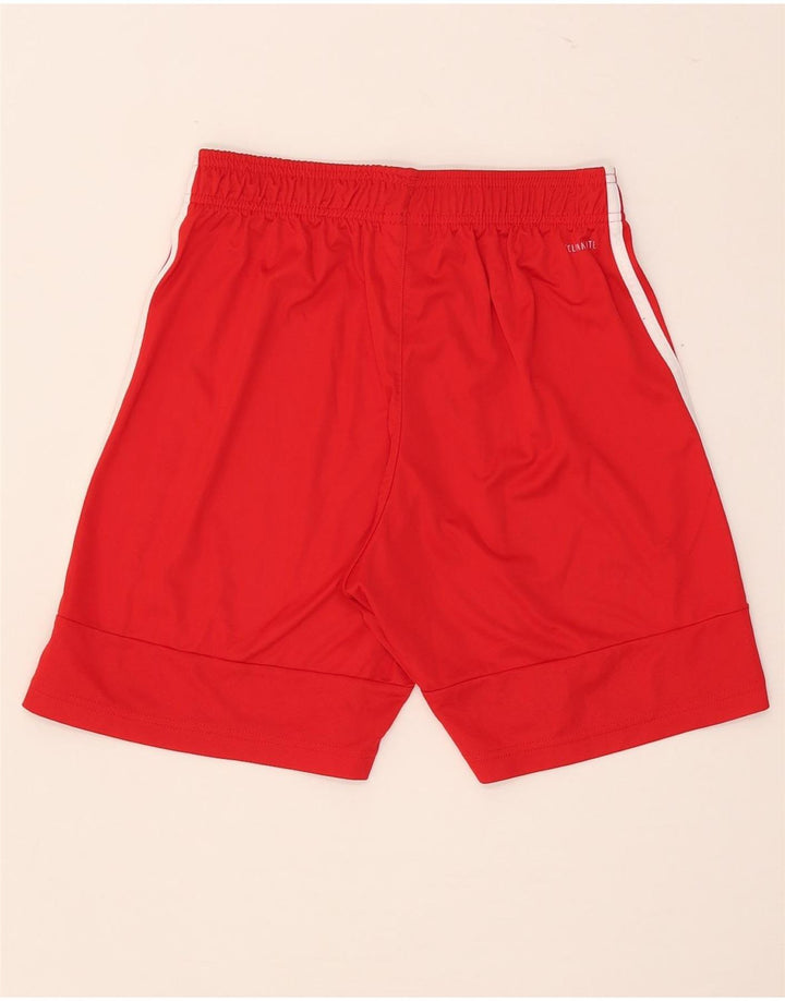 Adidas Herren Climalite Sport Shorts Mittelrotes Polyester