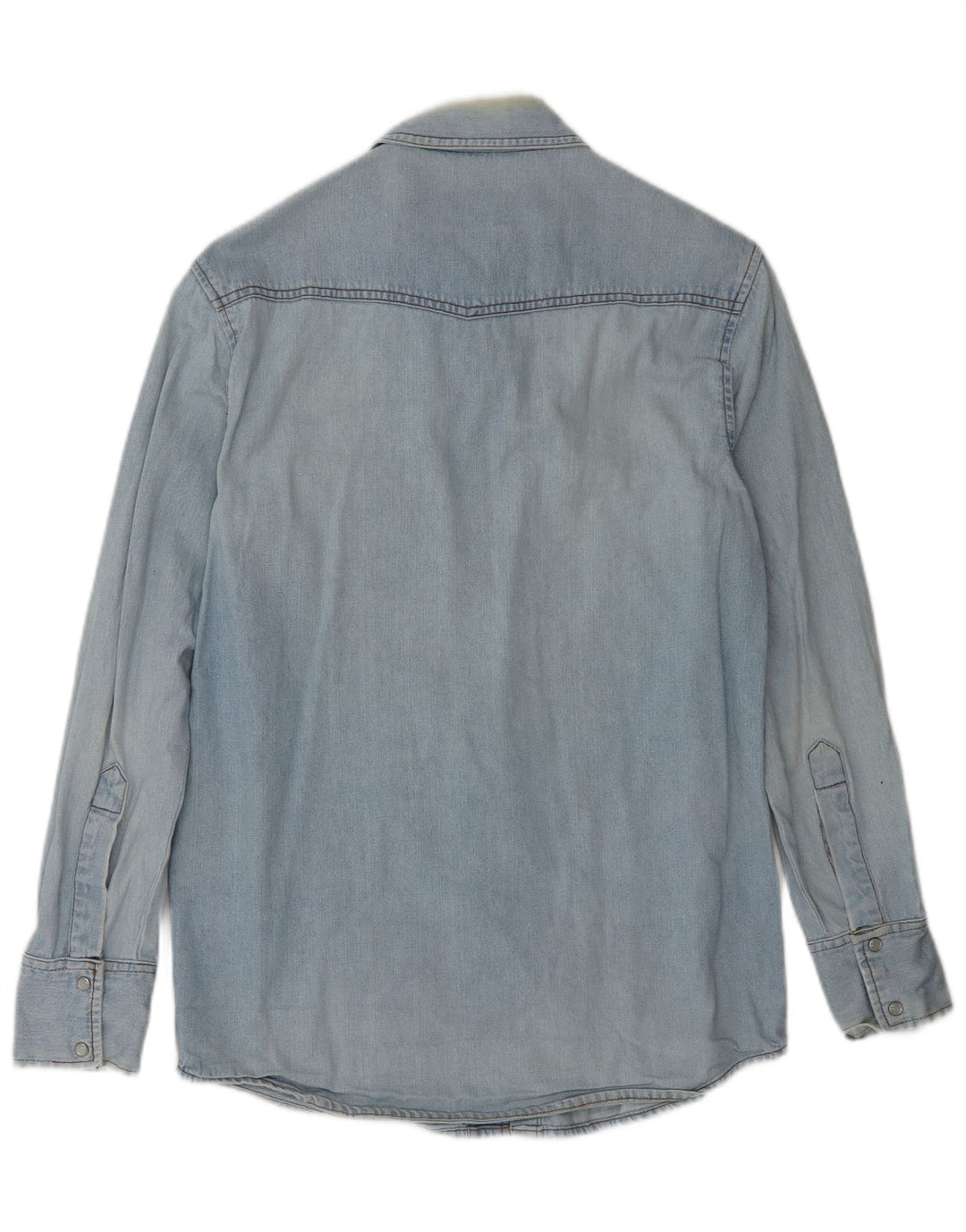 Wrangler Herren Jeanshemd XS Blaue Baumwolle