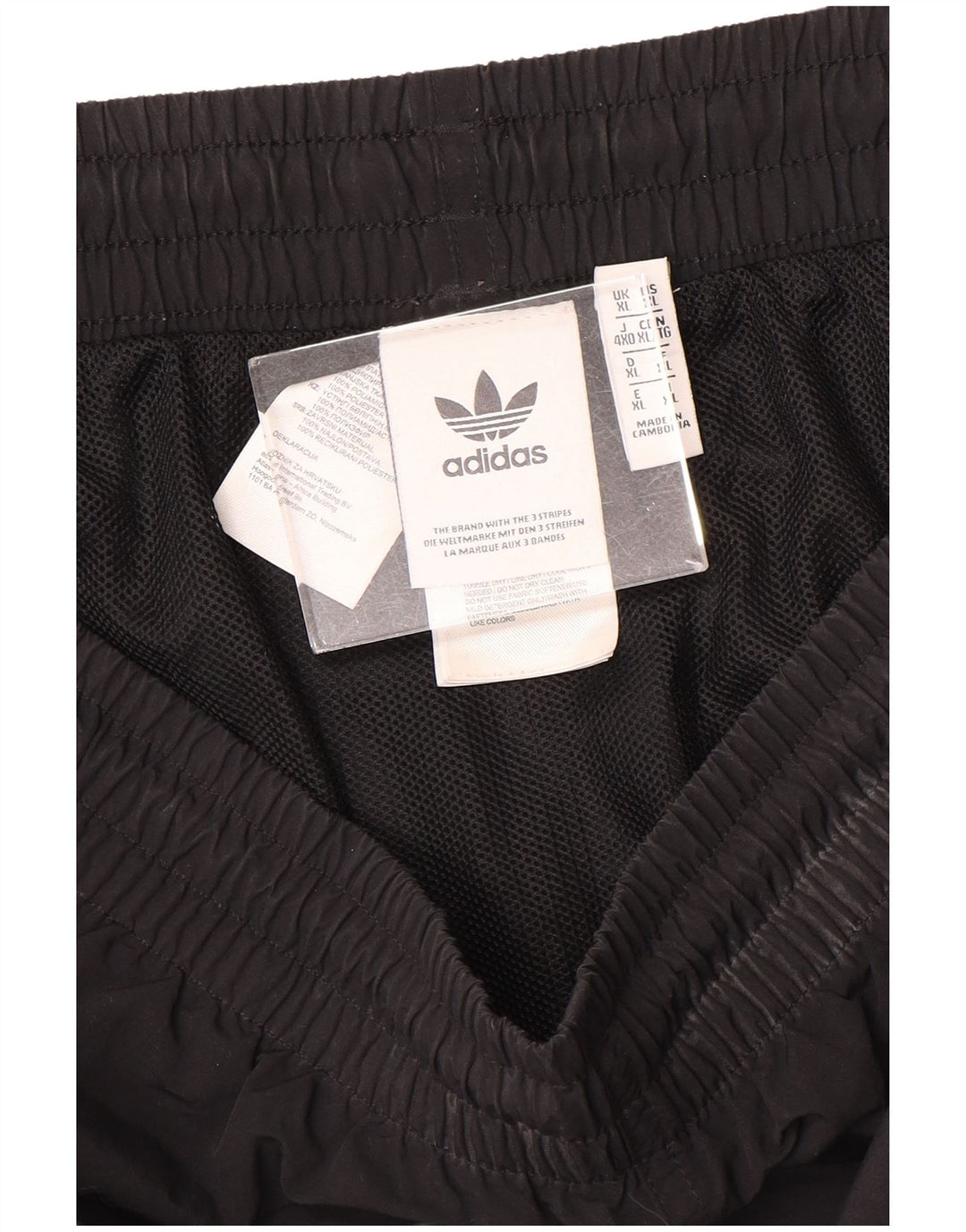 Adidas Herren Sport Shorts XL Schwarz Polyester