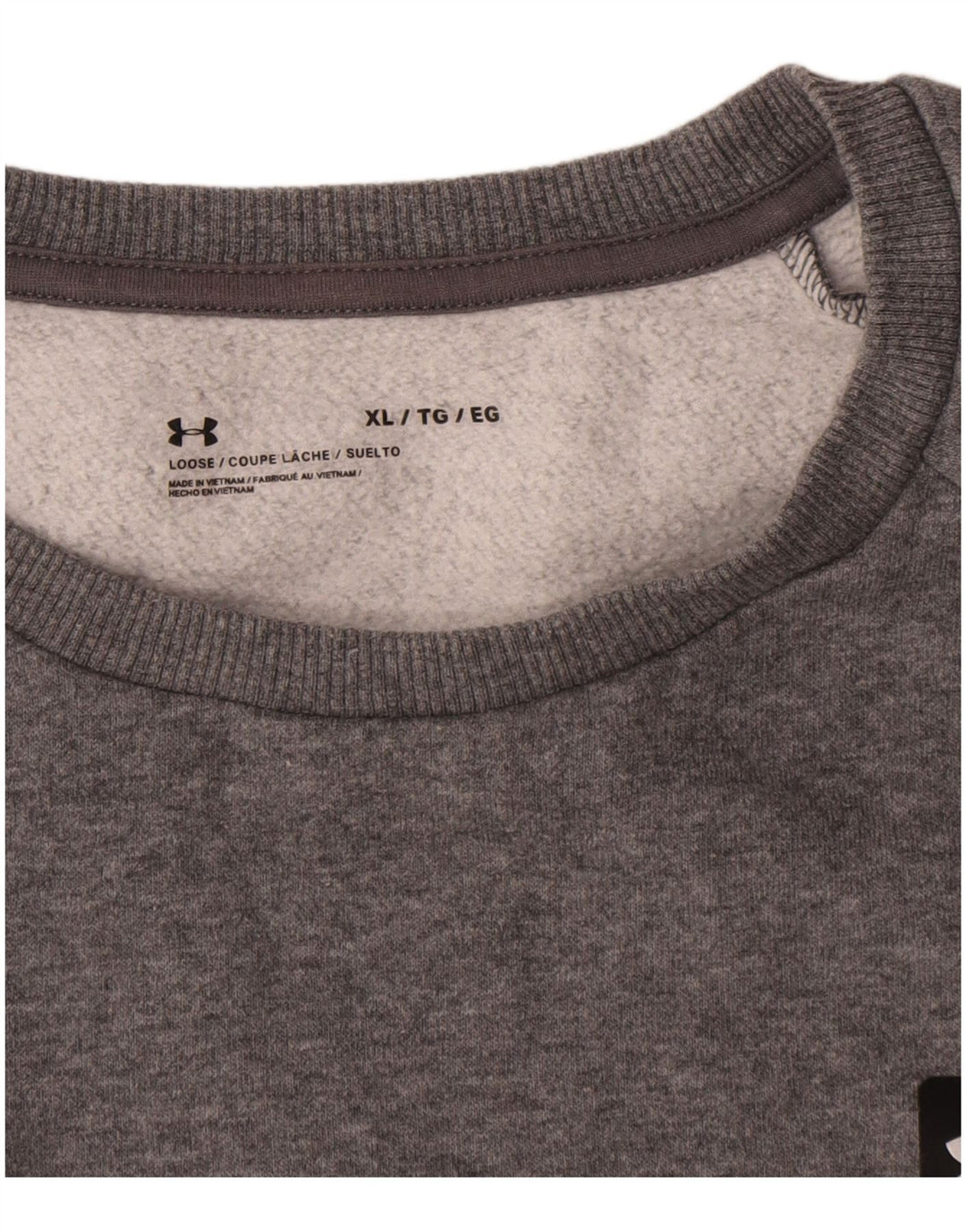 Under Armour Herren Sweatshirt Pullover XL Grau meliert