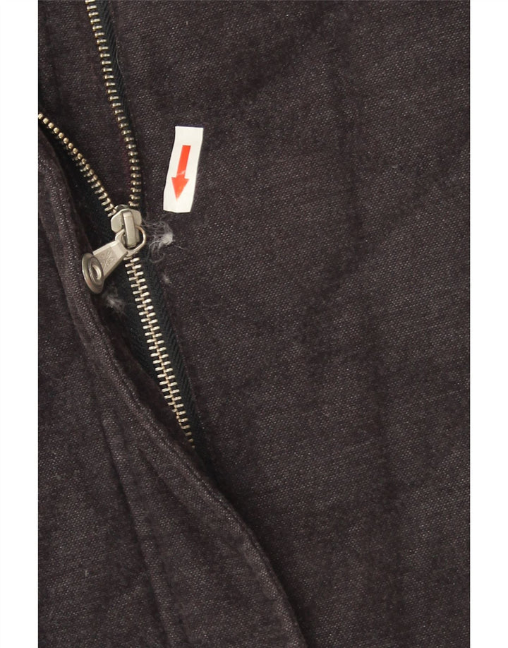 Crew Clothing Damen Übergroße Steppjacke UK 10 Small Schwarz Baumwolle