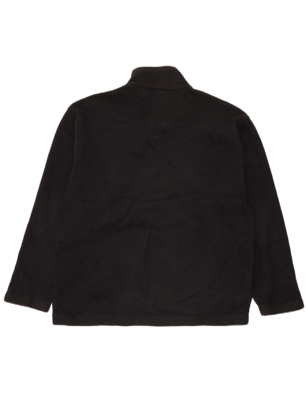 Marks & Spencer Herren Fleecejacke UK 38 Medium Schwarz Polyester