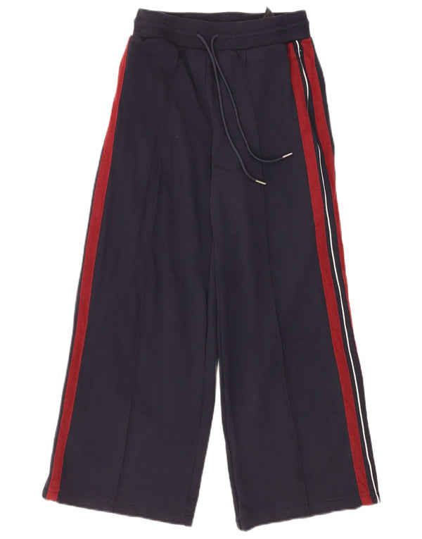 Marks & Spencer Damen-Trainingshose mit weitem Bein, UK 6, XS, Marineblau
