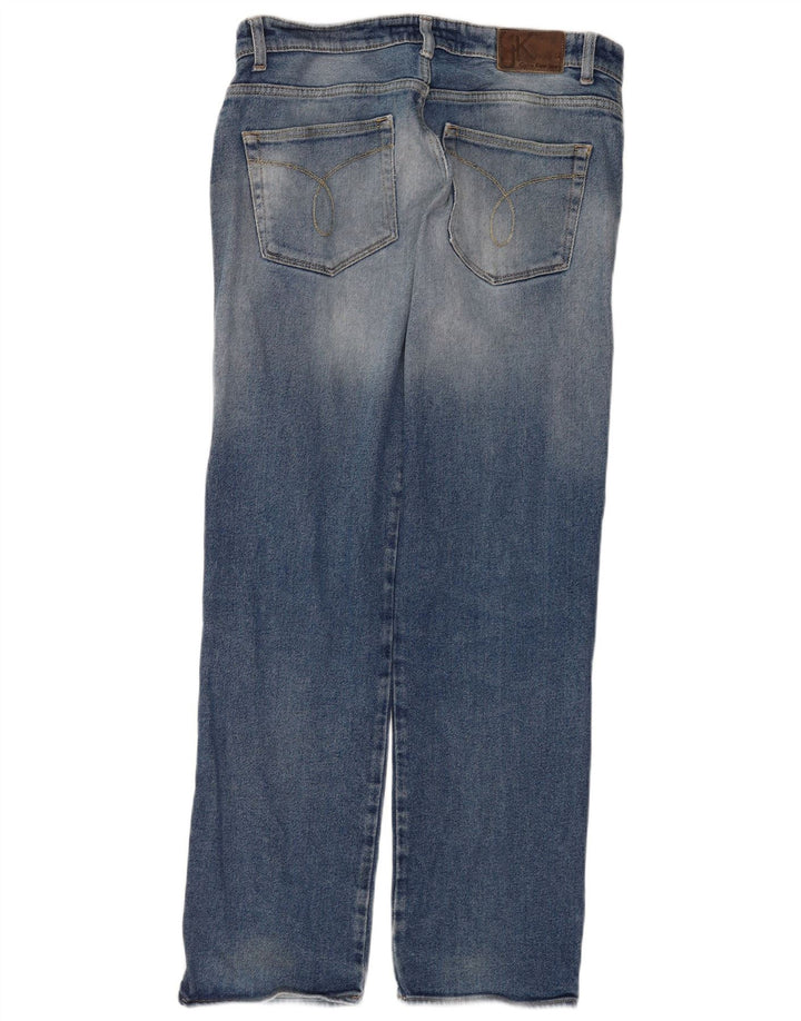 Calvin Klein Herren Straight Jeans W34 L31 Blau