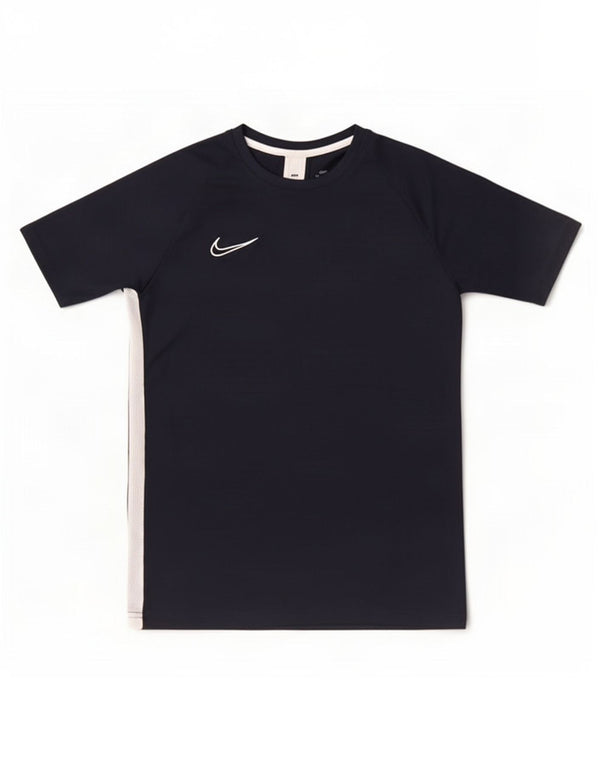 Nike T-Shirt für Jungen, 13–14 Jahre, XL, Marineblau, Farbblock-Polyester