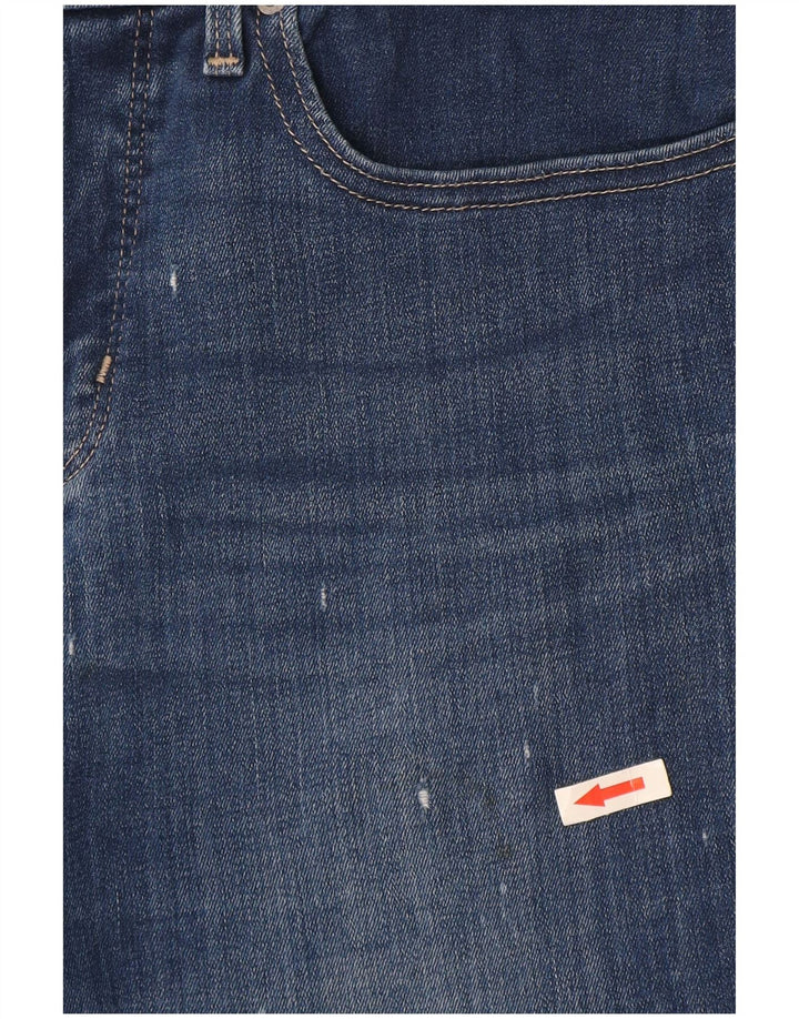 Levi's Damen 312 Jeansshorts W30 mittelblaue Baumwolle