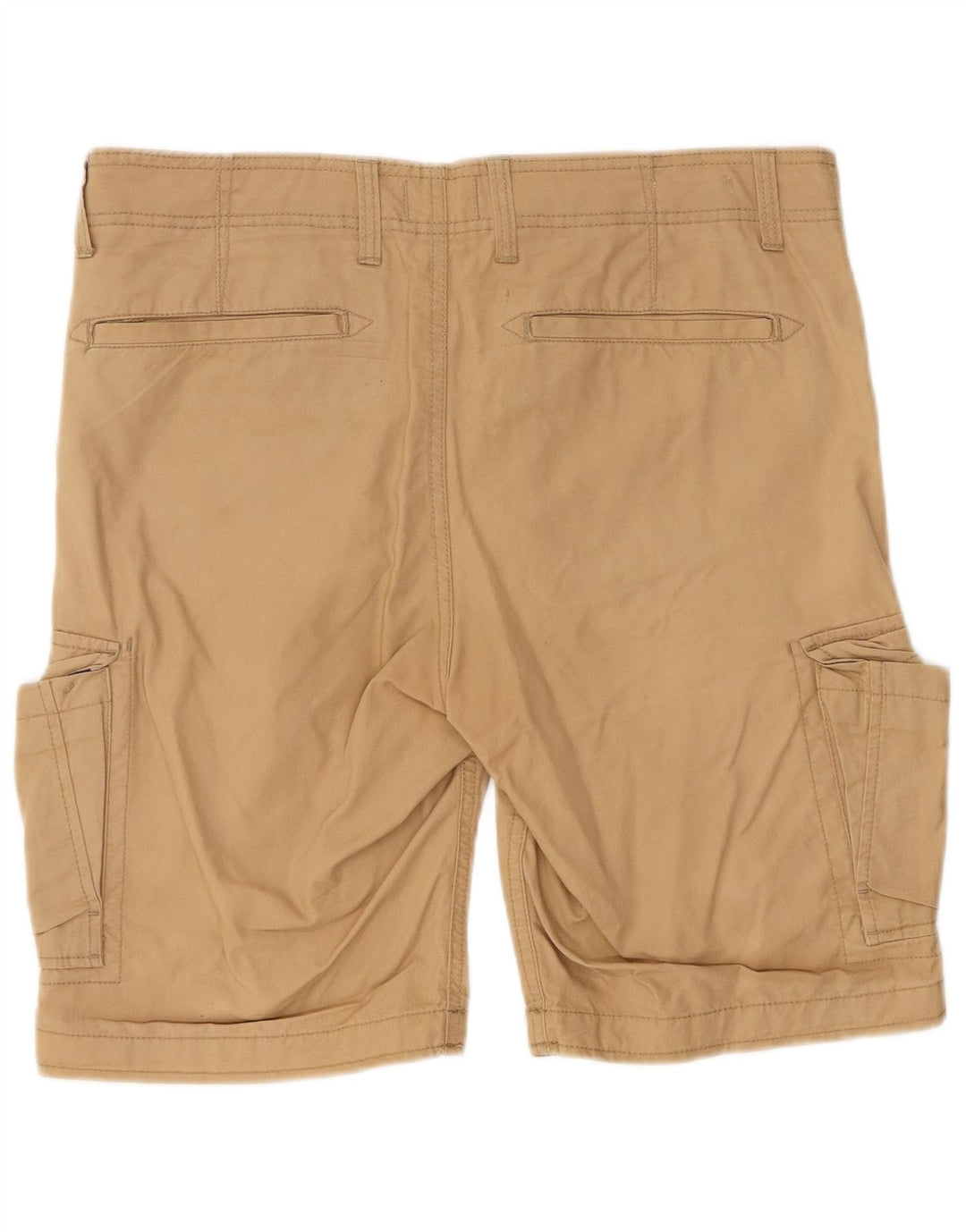 JACK & JONES Herren Cargoshorts Medium W32 Beige Baumwolle