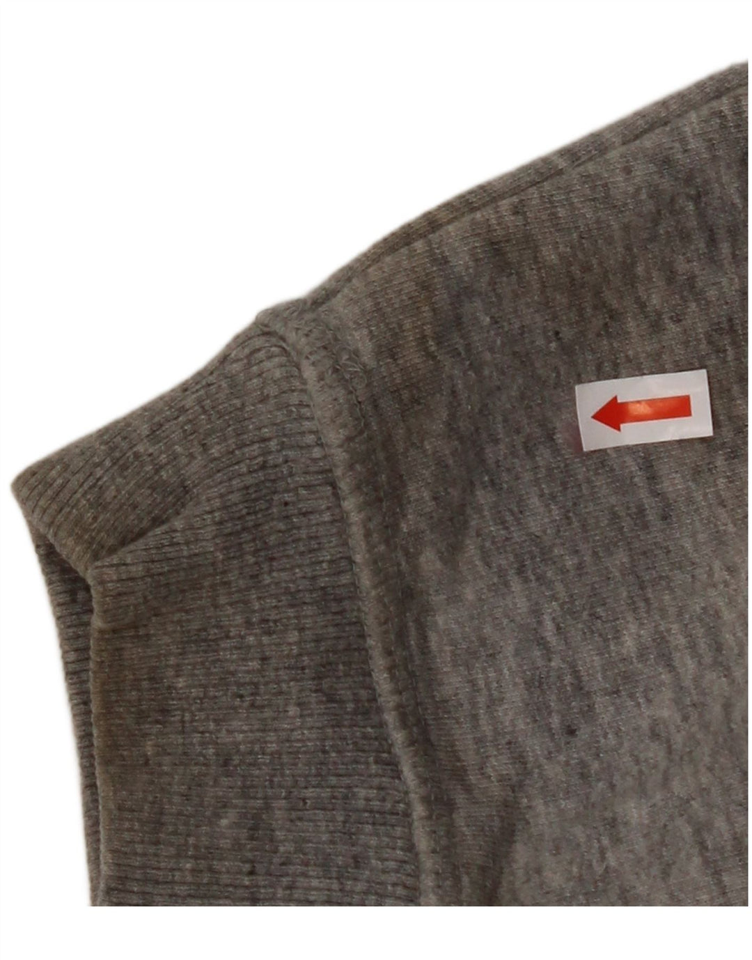 JACK WILLS Damen Übergroßer Kapuzenpullover UK 10 Small Graue Baumwolle