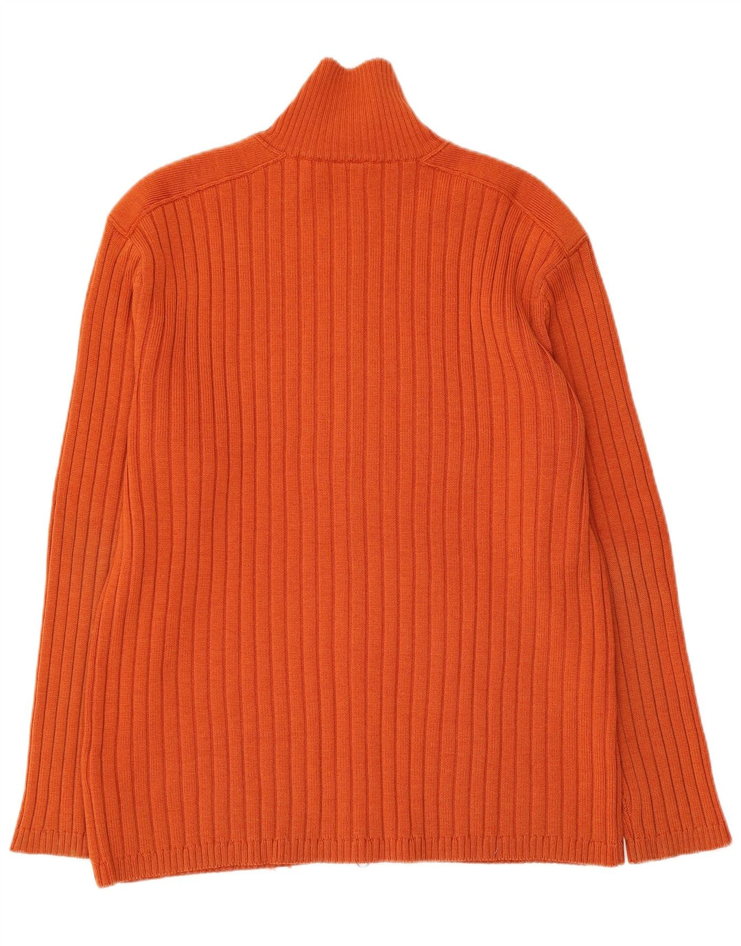 LACOSTE Herren Strickjacke Größe 7 2XL Orange Wolle