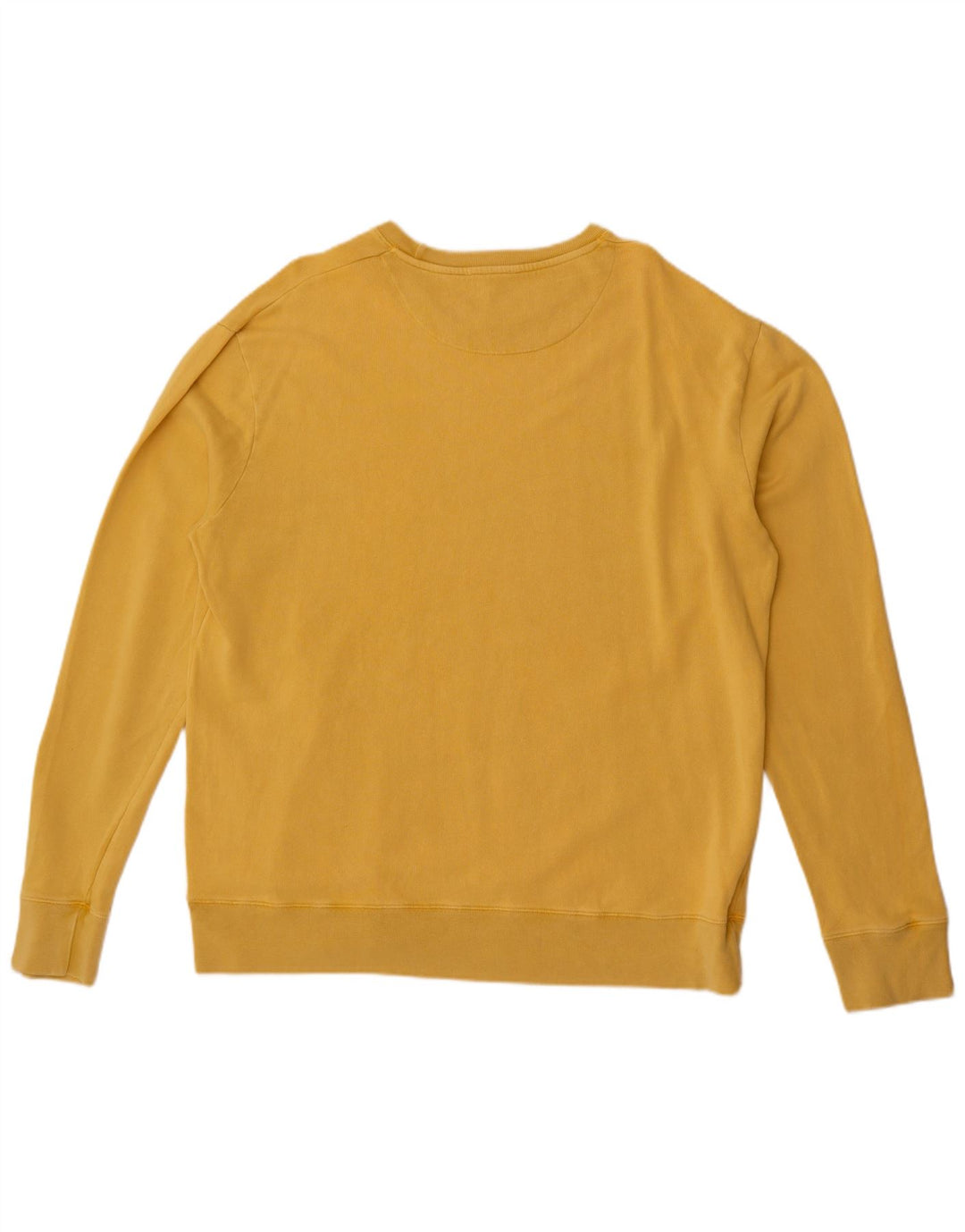Cos Herren Sweatshirt Pullover XL Gelb Baumwolle