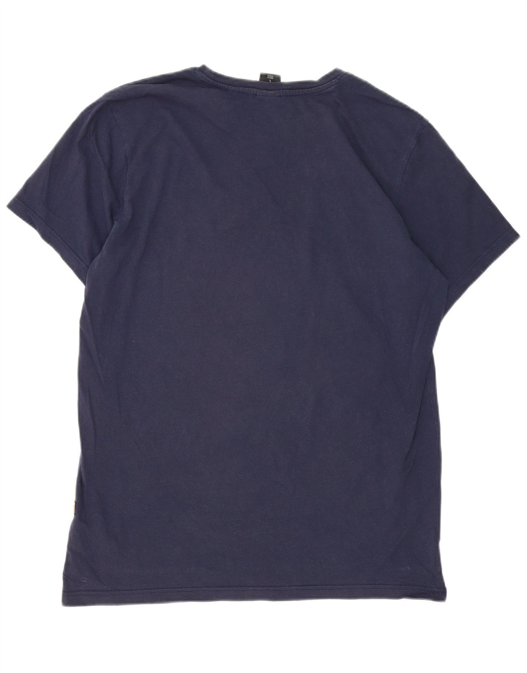G-Star Herren T-Shirt Top Large Marineblau Baumwolle