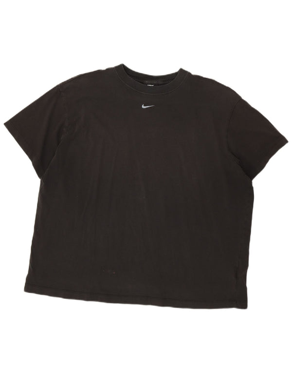 Nike Herren T-Shirt Top XL Schwarz Baumwolle