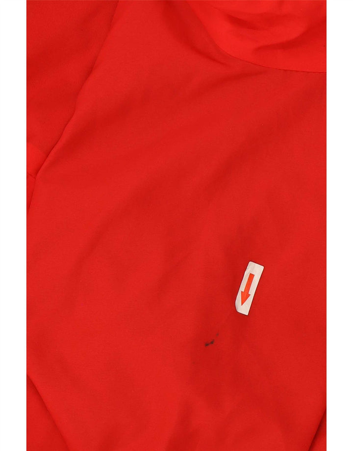 Columbia Herren-Skijacke mit lockerer Passform, UK 40, großes rotes Nylon