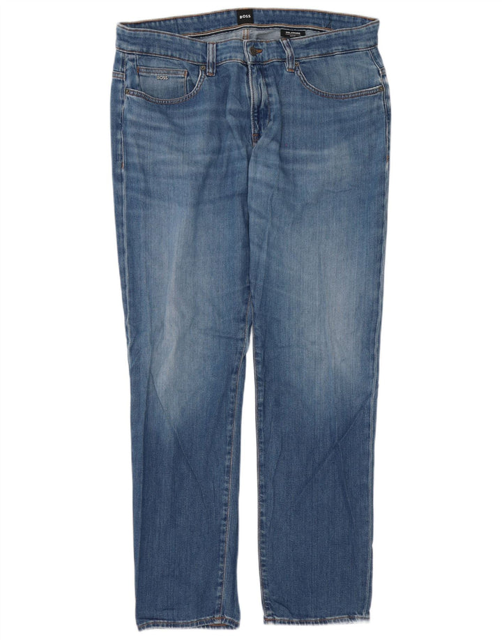 Hugo Boss Herren Delaware Slim Jeans W40 L32 Blau