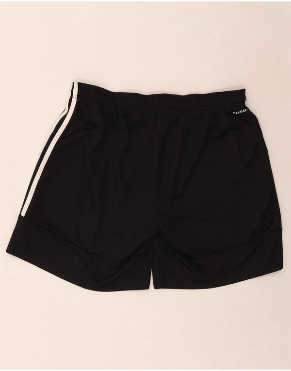 Adidas Damen Aeroready Sport Shorts UK 20/22 XL Schwarz Polyester