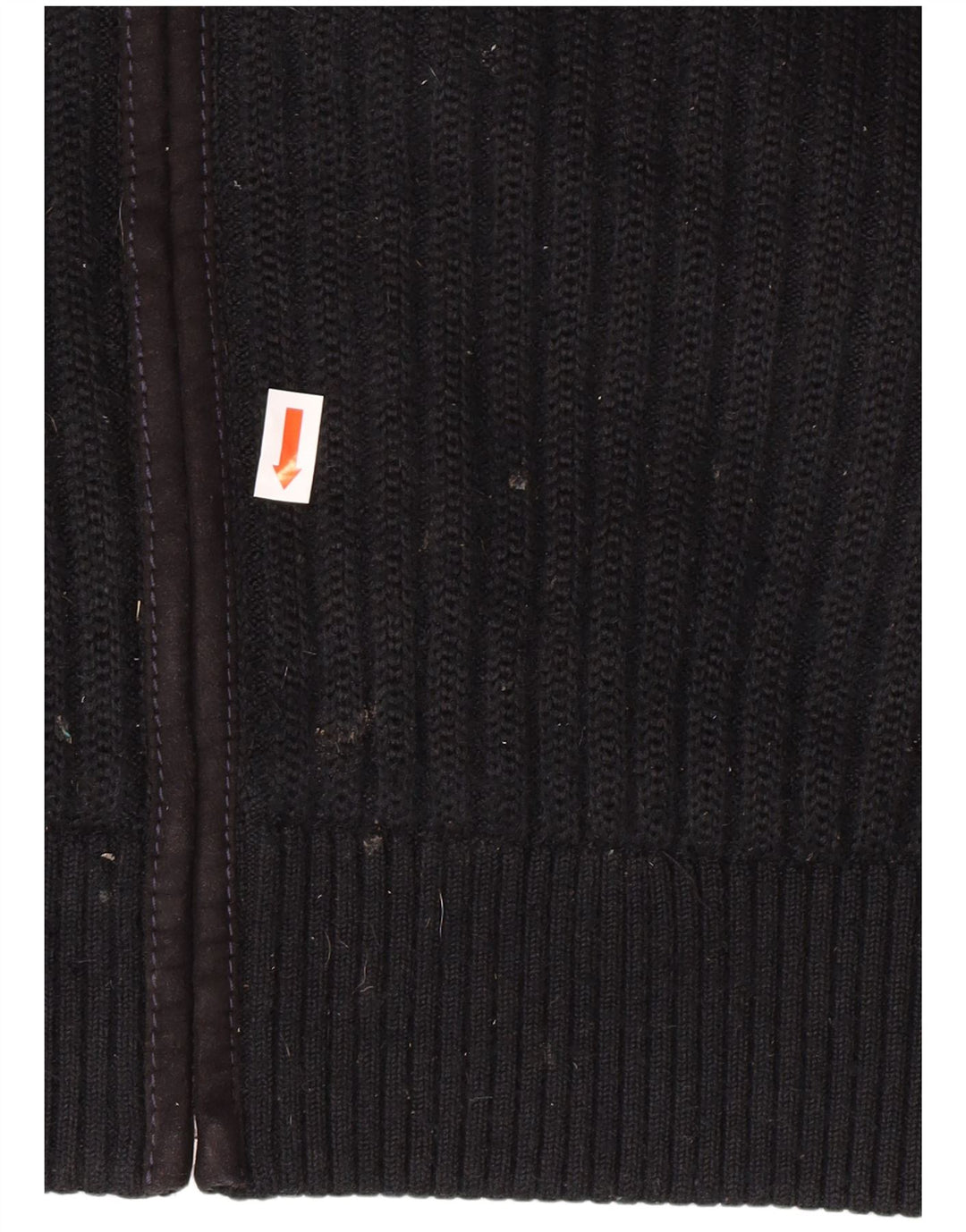 Pierre Cardin Herren Strickjacke IT 56 XL Schwarz Polyester