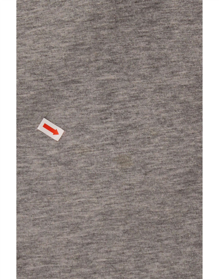 COS Damen-Sweatshirt-Pullover in Übergröße, Gr. 14, Größe L, Grau, Baumwolle