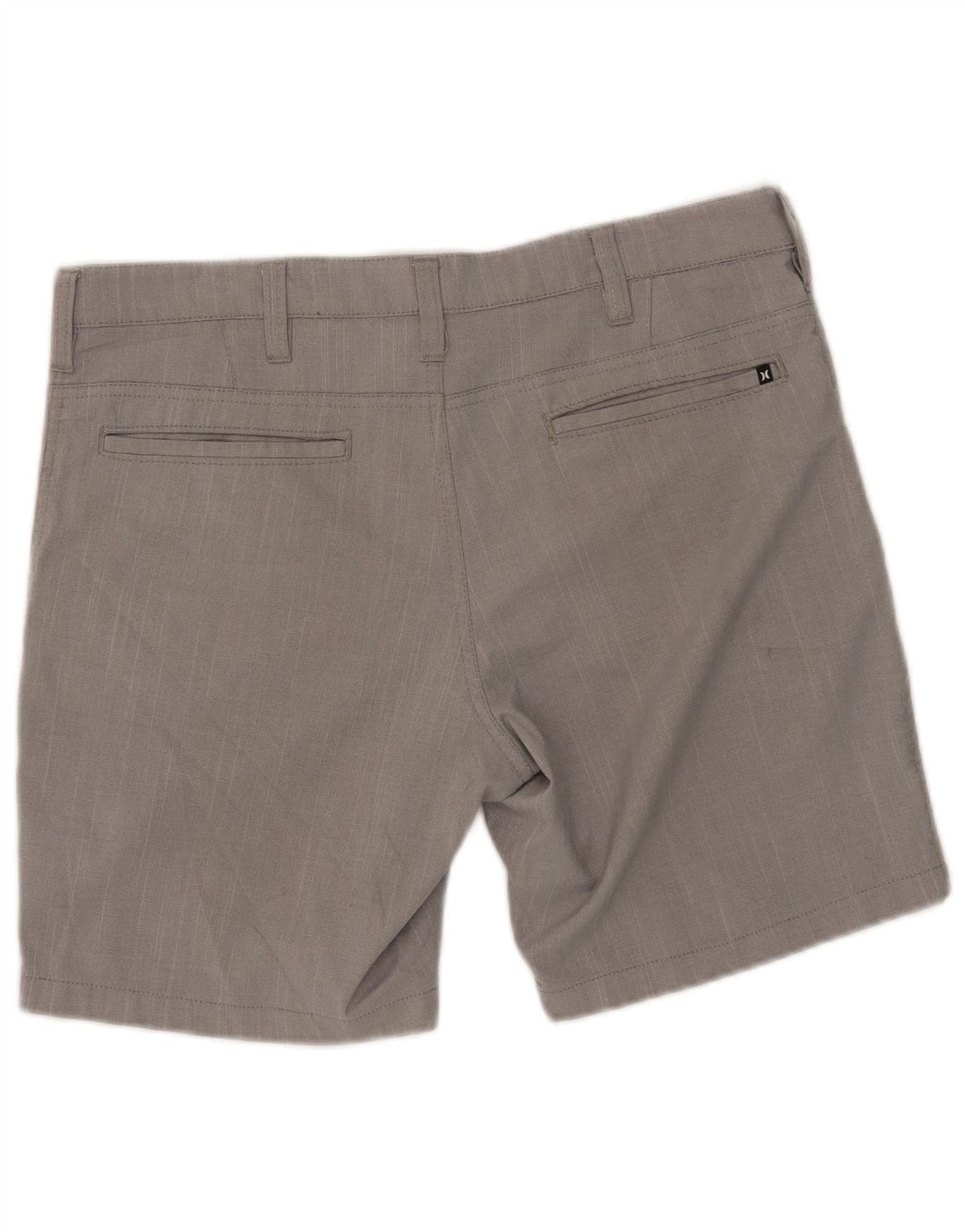 Hurley Herren Chinoshorts W32 Mittelgraues Polyester