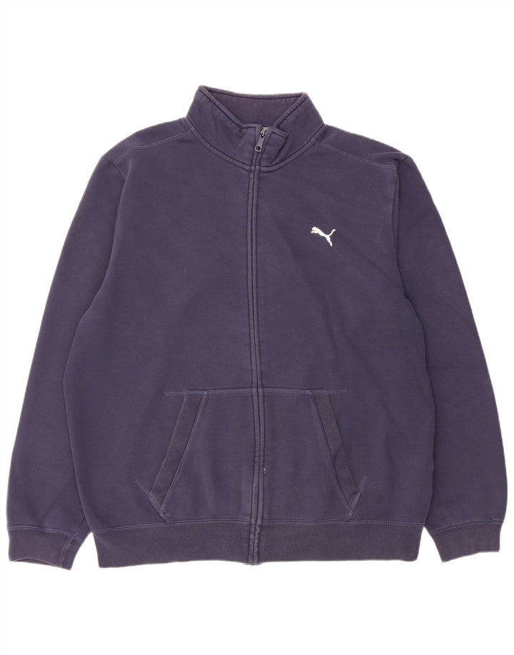 Puma Herren Trainingsanzug Top Jacke XL Marineblau Baumwolle