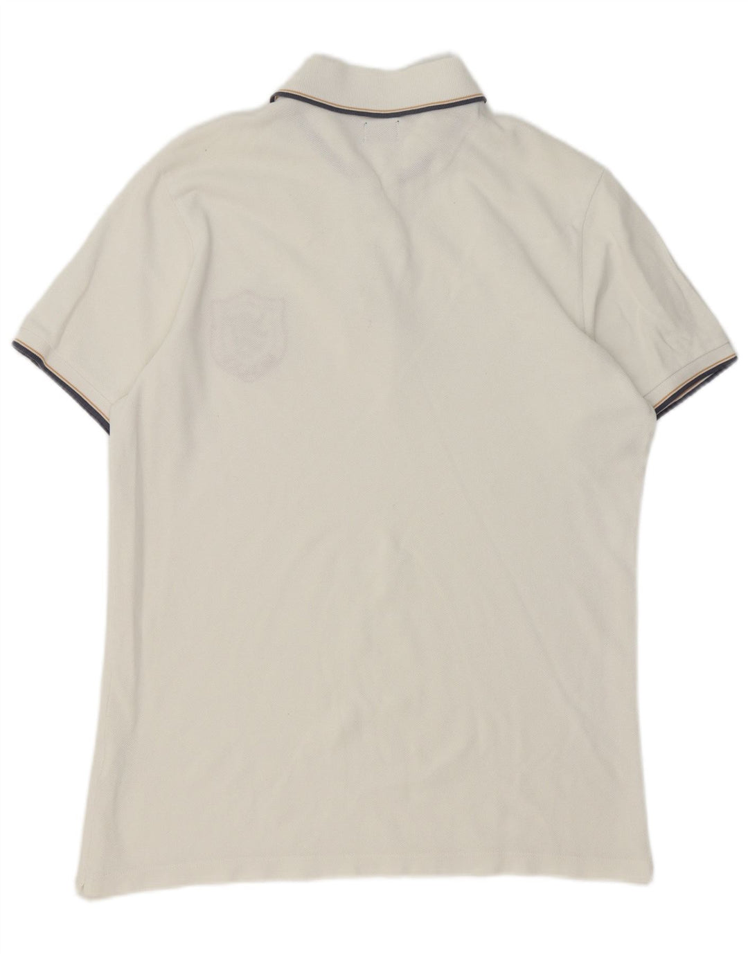 Replay Herren-Poloshirt XL, weiße Baumwolle, klassisch