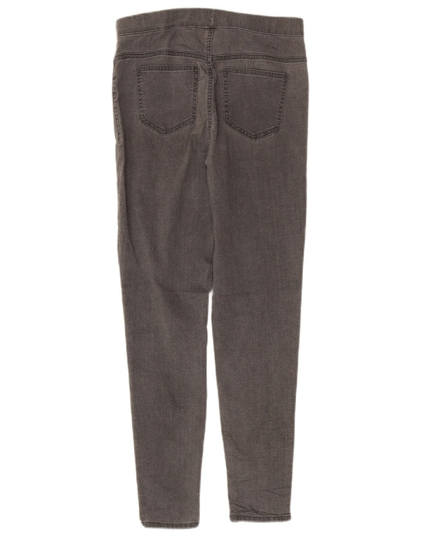 Marks & Spencer Damen Jegging-Jeans UK 10 Small W28 L29 Graue Baumwolle