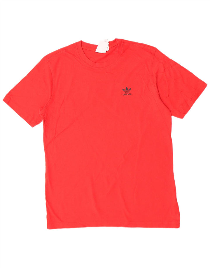 Adidas Herren Grafik T-Shirt Top Mittelrot