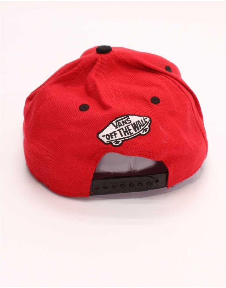 Vans Herren Graphic Snapback Cap Einheitsgröße Rot