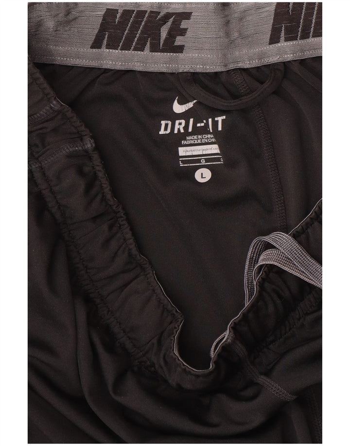 Nike Herren Dri Fit Sportshorts, Größe L, Schwarz