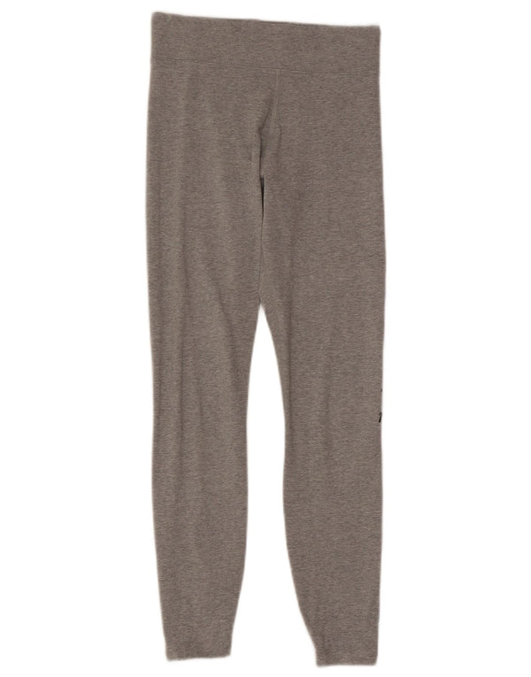 Nike Damen-Leggings mit Swoosh-Grafik, Größe S, Größe S, grau gefleckte Baumwolle